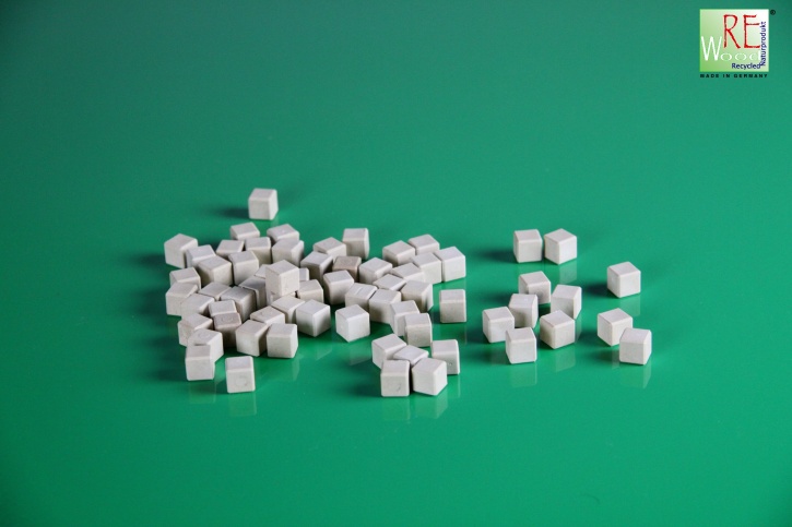 Dienes Einerwürfel 100 Stück aus RE-WOOD®