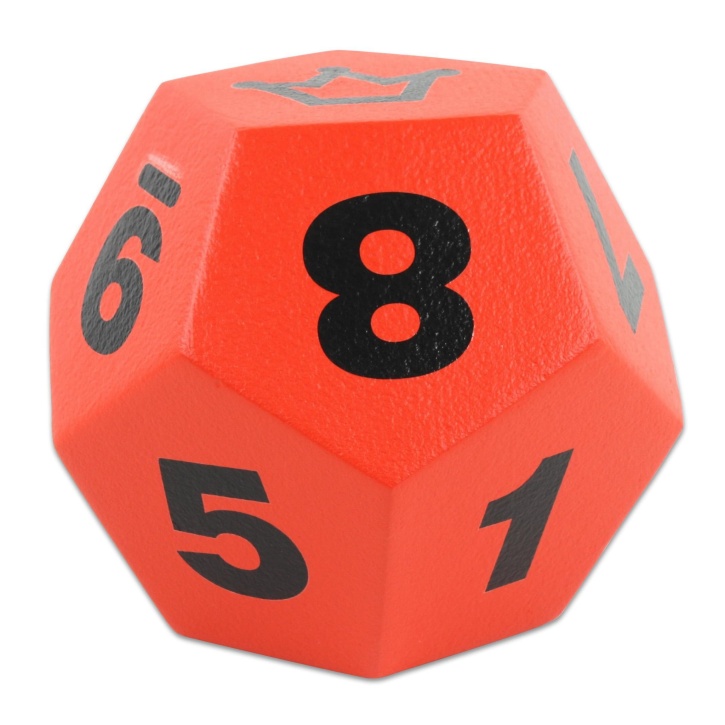 Riesen-Schulwürfel, Farbe rot