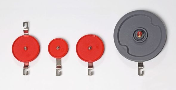 Rolle, mit Haken, 43mm Ø