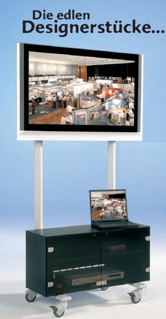 Fahrbares Gestell ScreenCart - für Flachbildschirme