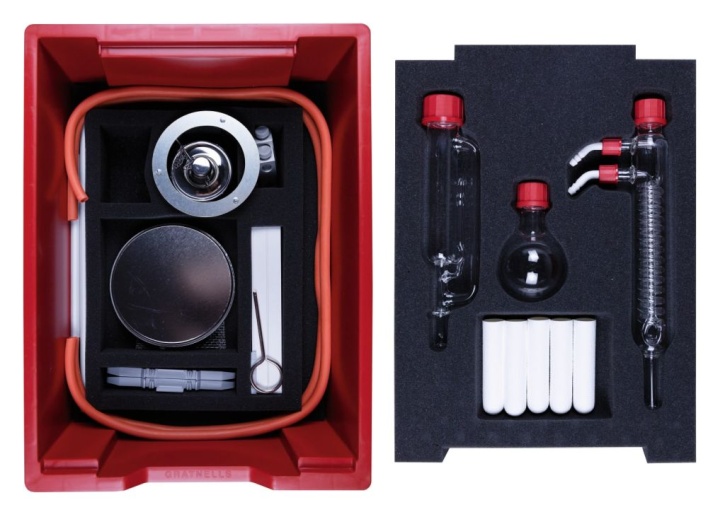 Schülerexperimentier - Gerätesatz (SEG) Extraktion, mit Stativmaterial