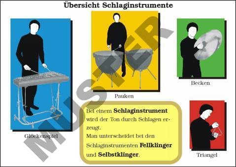 TR Übersicht Schlaginstrumente