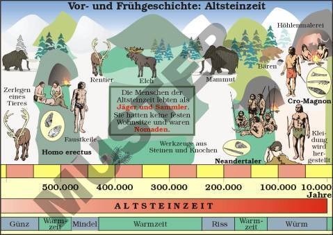 Einzeltransparent Vor- und Frühgeschichte