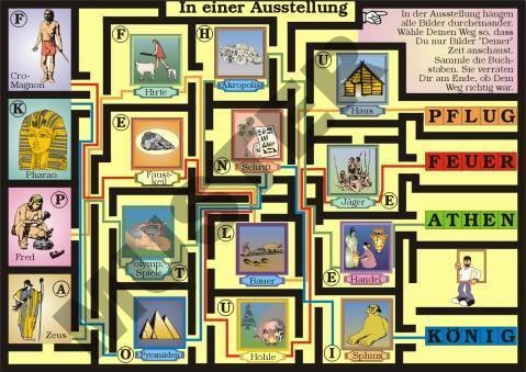 Einzeltransparent Rätselspiele