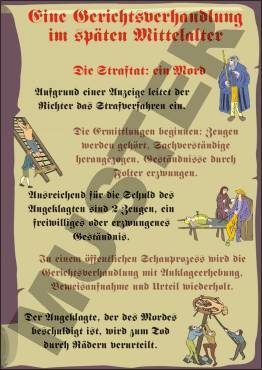 Einzeltransparent Recht und Kriminalität im Mittelalter