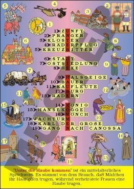 Einzeltransparent Rätselspiele