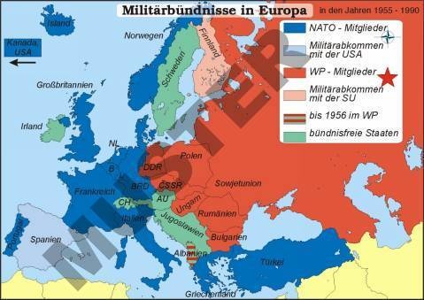 Einzeltransparent Deutschlandpolitik im Kalten Krieg
