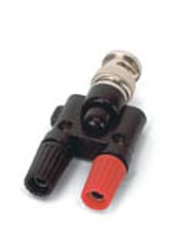 Adapter BNC-Stecker /4-mm-Buchsen