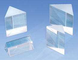 Kronglasprisma, 3 x 60°, 45 mm x 50 mm, gleichseitig