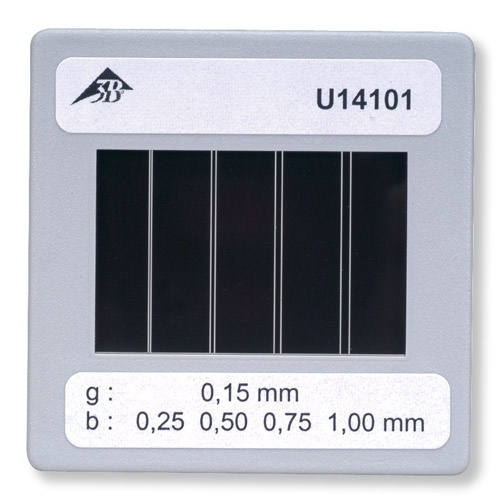 Blende mit 4 Doppelspalten