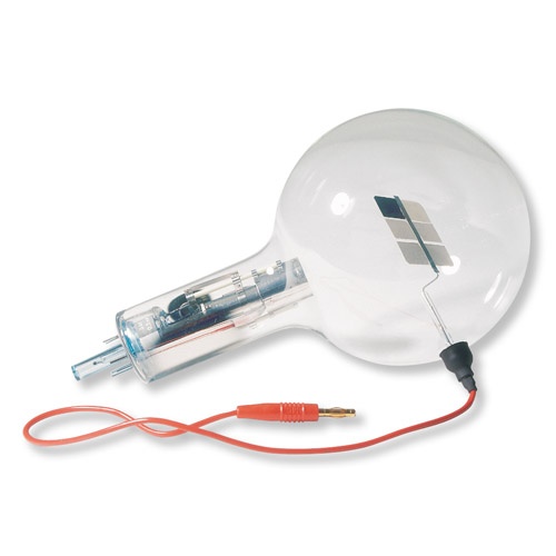 Lumineszenzröhre S,  Hochevakuierte Elektronenröhre