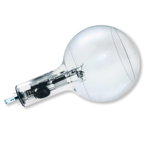 Doppelstrahlröhre S, Teilevakuierte, mit Neon gefüllte Röhre