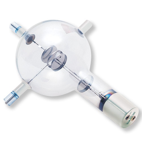 Gastriode D  Teilevakuierte, mit He-Gas gefüllte Elektronenröhre