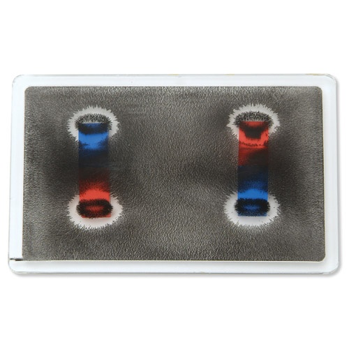 Magnetfeldliniengerät, zweidimensional  zur Veranschaulichung