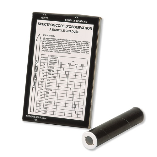 Spektroskop in Karton