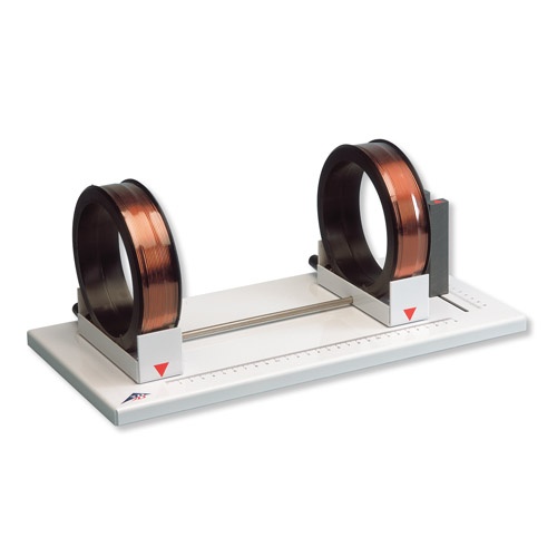 Helmholtzspulen auf Grundplatte