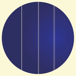 Doppelspalte auf Glasträger, für quantitative Beugungsexperiment