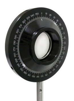 Polarisationsfilter auf Stiel,