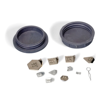 Wägesatz 1 mg bis 500 mg