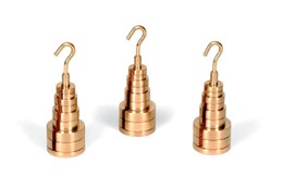 Halter mit Schlitzgewichten, Satz 3