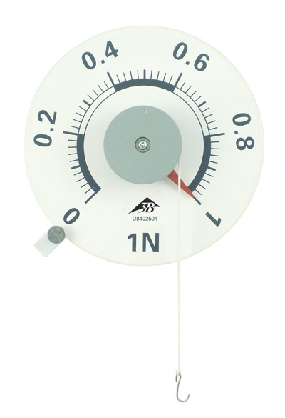 Kraftmesser mit runder Skala, 1N
