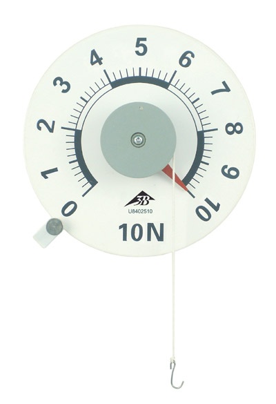 Kraftmesser mit runder Skala, 10 N