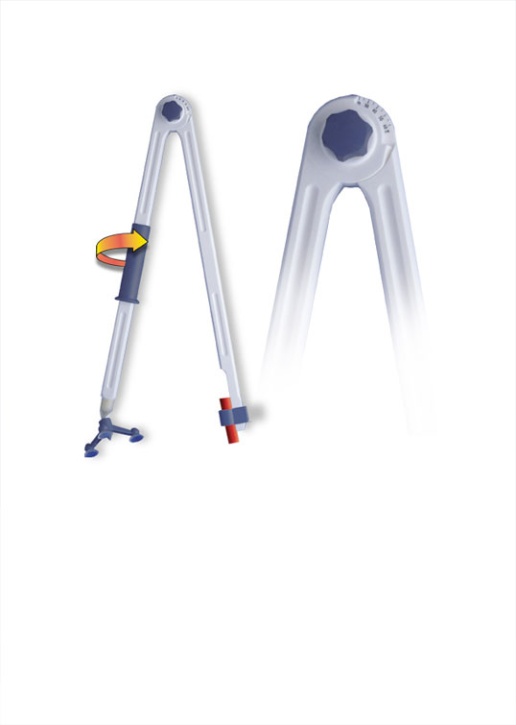 Ersatzteil für Präzisionszirkel, Sechskant-Feststellgriff