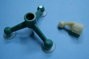 Ersatzteil für Präzisionszirkel PRÄZISO, Dreifuß mit Saugern, komplett