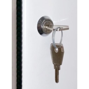 Stahlschrank für radioaktive Präparate