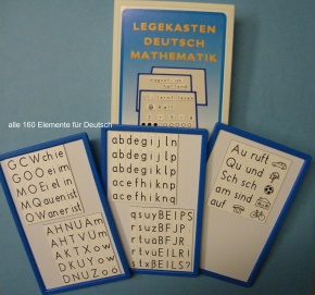 Legekasten Deutsch-Mathematik, magnetisch