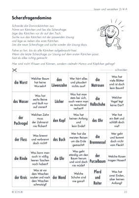 Lesen und verstehen 3./4. Schuljahr A