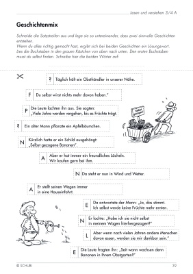 Lesen und verstehen 3./4. Schuljahr A