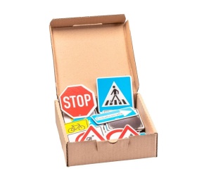 Verkehrszeichen-Box