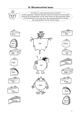 PhonoFit: Die große Reime-Monster-Party Kopiervorlagenmappe