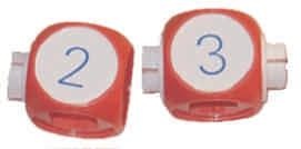 Multi-Würfel, blau, 20 Stück im Beutel