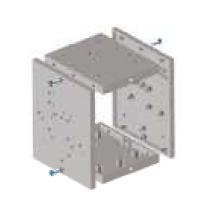 Technischer Baukasten, Maschinen und Getriebe, im Kunststoffkasten