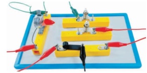 Elektrobaukasten 1, einfache Grundlagen, im Kunststoffkoffer