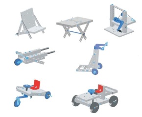 Einfacher Modellbau - Technische Objekte, im Kunststoffkasten