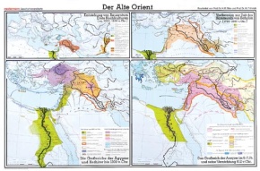 Wandkarte Der Alte Orient, 210x135 cm