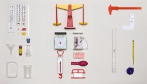 Experimentierbox Messen, Temperaturen, Gewichte, Längen