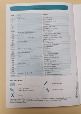 Schülerheft Sachunterricht Kl. 1-2