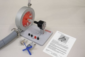 Modell Wasserkraftwerk mit Schläuchen