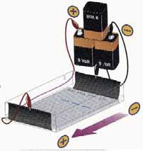 Schlüter-Kit: Elektrophorese-Verfahren, Elektrophorese von Farbstoffen