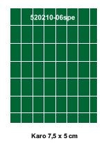 Tafelfolie zum Selbstaufziehen, Rechenkästchen 7,5x5cm