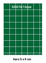 Tafelfolie zum Selbstaufziehen, Karo 6x6 cm