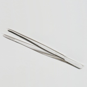 Pinzette, 130 mm, stumpf