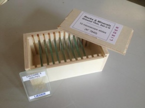 Gesteinsdünnschliffe Serie II, 10 Dauerpräparate