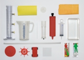 Gerätesatz  Anja und Leon experimentieren mit Wasser und Luft