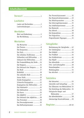 Deutsch Grammatik clever gelernt, ab Klasse 5, Arbeitsheft