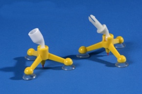 Zirkel mit Gradbogen Kunststoff weiß mit Tafelschoner